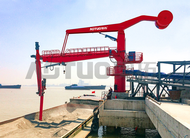 600-15000 DWT 100-500t/h Stały rozładunek statku śrubowego